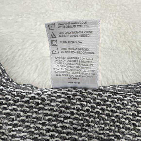 Oregon Ducks Sideline Apparel Fanwear Womens Size Large Gray Racerback Tank Top - Picture 4 of 7